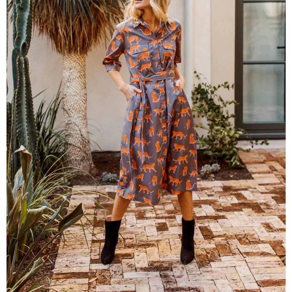 SHERIDAN FRENCH Dresses New Sheridan French Evans Dress In Mushroom